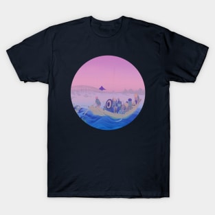 Sunset at The Sumida River T-Shirt